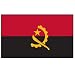 Angola Flag 3ft x 5ft Polyester