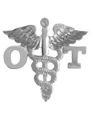 NursingPin - Occupational Therapist OT Graduation Pin in Silver Gifts and Jewelry