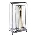 Whitmor 36 Crystal Clear Rolling Clothes Closet