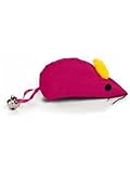 More Ethical 3-1/2-Inch Neon Mouse with Bell and Catnip Cat Toy