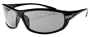 Polarized Sunglasses for Fishing, Cycling, Kayaking. (Black & Smoke)