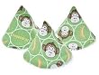 Peepee Teepee-5 Monkey Teepees & Drawstring Bag