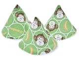 Peepee Teepee-5 Monkey Teepees & Drawstring Bag