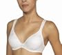 Barely There Comfortable Curves Bouquet Stretch Foam Underwire Bra (34D White)