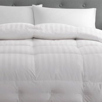 Platinum Down Comforter Pacific Coast 500 Thread 100% Cotton with Luxurious 650 Pyrénées Allergy Free Warranty- King 108" X 98"