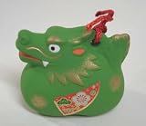 Year of the Dragon Green Ceramic Bell