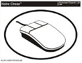 Computer Mouse Oval Bumper Sticker