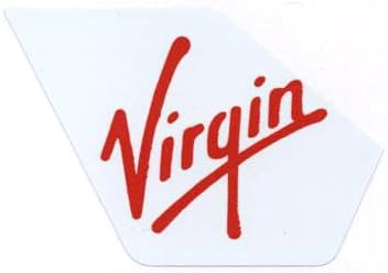 Virgin Virgin Atlantic Airways waterproof paper sticker seal