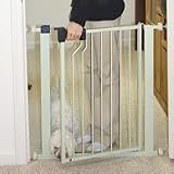 Pet Supplies : Four Paws Walk-Thru Metal Pet Gate