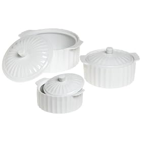 Home Essentials Set of 3 Casserole Dishes by Home Essentials