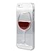 Eforcase Fashion 3D Aquarium Case for iPhone 6,Liquid Goblet Plastic Case for iPhone 6 4.7 inch,Clear Red Wine Hard Case for iPhone 6,Floating Plastic Hard Back Cover for iPhone 6 4.7 inch(Clear Red Wine)