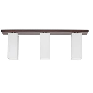 Dainolite EDR93003-OBB 3-Light Pendant or Flush Mount Fixture, Oil Brushed Bronze by Dainolite