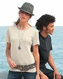 EDUN LIVE Ladies Eve Organic Cotton T-shirt - W7002 (Carbon Grey / XL)