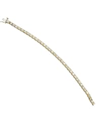 14K Yellow/White Gold 4 1/2 ct. Diamond Tennis Bracelet