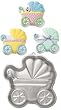 WILTON BABY BUGGY PAN 2105-3319