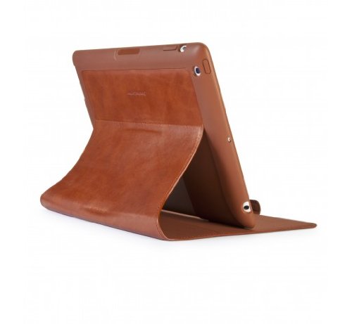 Speck Products MagFolio Luxe Leather Folio for iPad 3/4 - Cognac Leather (SPK-A1282)