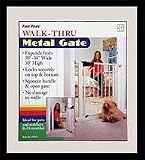 Four Paws Products Walk Thru Metal Gate 30 Inch - 57010