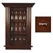 Kitchen & Housewares : Wine Glass Cabinet (Cherry) (36