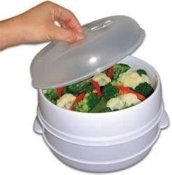 MICROWAVE STEAMER 2 TIER by Triple Store
