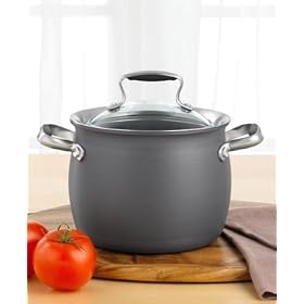 Tools of the Trade Belgique Hard Anodized Soup Pot, 3 Qt.