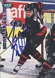 Troy Mallette, Ottawa Senators, 1994 Parkhurst Autographed Card