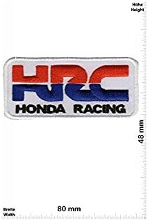 Set of 5 HRC HONDA Racing Team Motorbike Motorsport Motorcycles Biker Vest Jacket T shirt Sew Iron on Patch Gift Mom Dad
