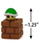 Green Koopa Shell on a Brick Block ~1.25" Mini Figure [Super Mario Choco Egg Mini-Figure Series #3 - NO CANDY] (Japanese Import)IMAGE