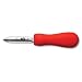 Victorinox Oyster Knife 2-3/4-Inch Hooked Tip New Haven Style Blade, Red SuperGrip Handle