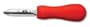 Victorinox Oyster Knife 2-3/4-Inch Hooked Tip New Haven Style Blade, Red SuperGrip Handle
