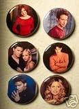 Set of 6 BRAND NEW Buffy The Vampire Slayer One Inch Magnets