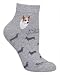 Welsh Corgi Pembroke Grey Cotton Puppy Dog Breed Animal Anklet Socks 9-11