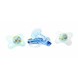 Mam Pearl Silicone Pacifier and Pacifier Clip, 2... by MAM