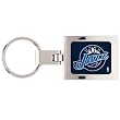 Utah Jazz Domed Metal Key Chain