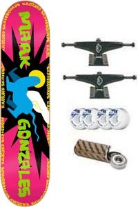 Krooked Skateboard: Gonz Kool Kat - 8.06 w/Mini Logo Wheels & Bearings Reviews