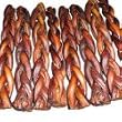 12" Braided Bully Sticks Thick Select Odor Free Single