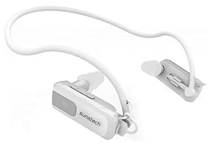 Sunstech Triton - Reproductor de MP3, resistente al agua, (4 GB de capacidad), color blanco