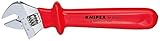 クニペックス KNIPEX 9807-250 絶縁モンキーレンチ 250MM