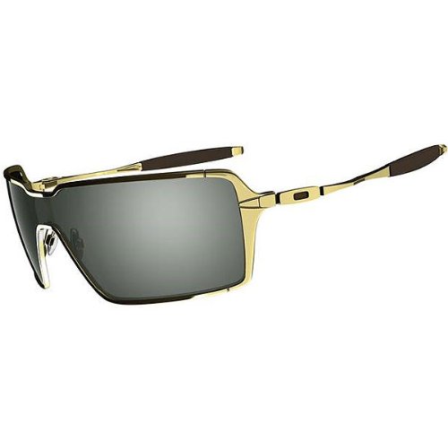 Oakley Probation Men's Lifestyle Race Wear Sunglasses - Color: Polished Gold/Grey