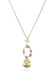 Azaara "Florentine" Bumble Bee Pendant Necklaces