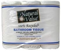 Bathroom Tissue 2-Ply (280 sheets per roll), 12 Rolls