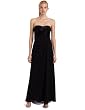 ABS Allen Schwartz Women's Strapless Chiffon Tucked Gown ABS Allen Schwartz Women's Strapless Chiffon Tucked Gown