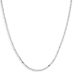 New 14k White Gold Bead Chain 10