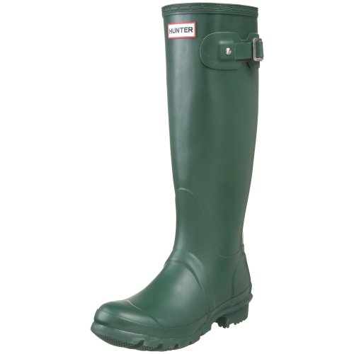 Hunter Original Tall Welly Boot,Green,Women's 5 M/Men's 4 M