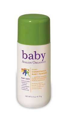 Avalon Silky Cornstarch Baby Powder 2.5oz from Avalon Organics