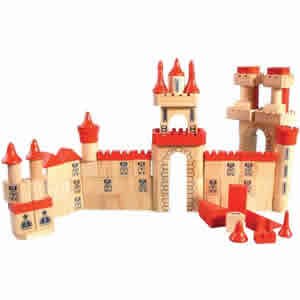 Childrens Toyshop  Toys : Wooden Castle in a Box