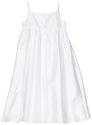 Girls Polyester/Taffeta   Pleated Lace-Up Empire   Waistline  Dress With a Sash  and Ruffles and Pearls