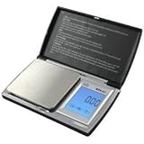 American Weigh Scale Bt2-1000 Digital Gram Pocket Grain Jewelry Scale, Black, 1000 By 0.1 Grams (10 Year Warranty)