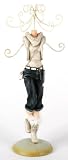 Juliana Jewellery Mannequin - White and Denim Tank Top Girl