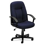 basyx VL606VA10 - Armless Guest Chair, 21-1/4 x 21 x 32-3/4, Black