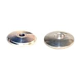 Wheels Manufacturing Aluminum Aheadset stem cap, 1-1/8 - silver